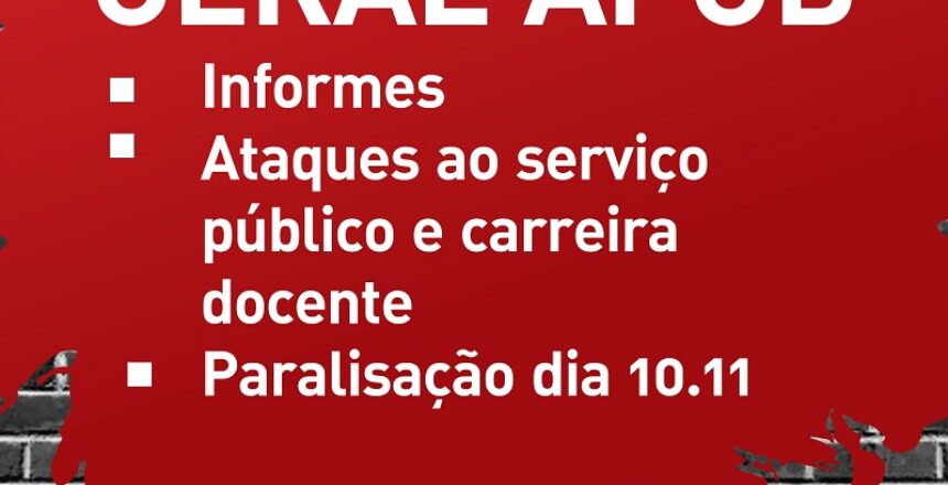 ASSEMBLEIA GERAL 11 DE NOVEMBRO DE 2017
