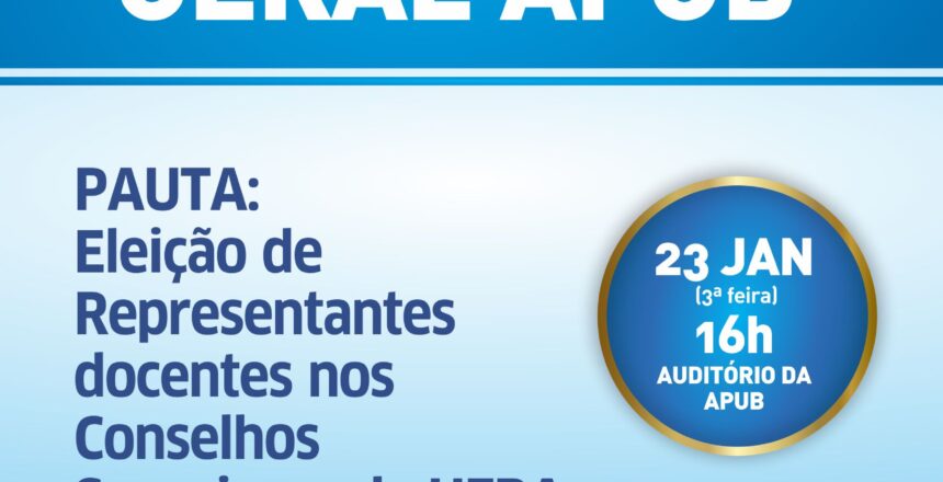ASSEMBLEIA GERAL CONSUNI 2018 2020