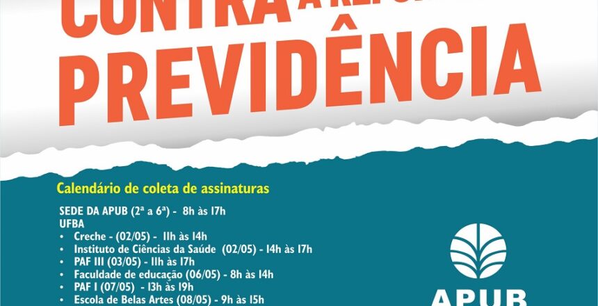 CALENDARIO DE ASSINATURAS CONTRA A REFORMA DA PREVIDENCIA (1)