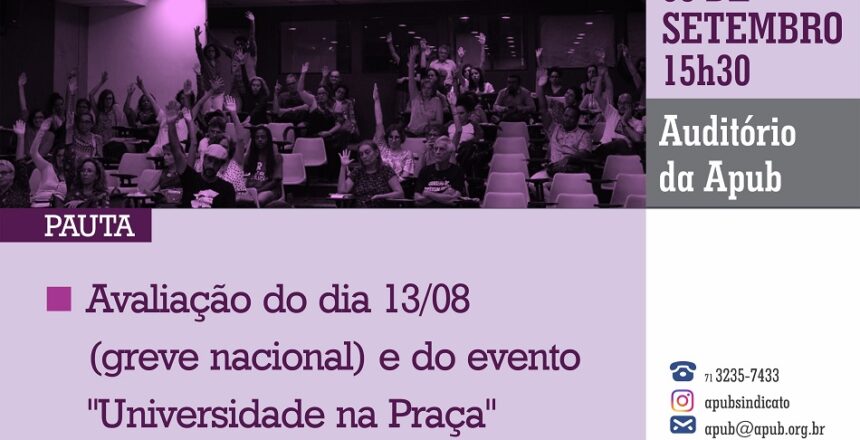 CARD ASSEMBLEIA GERAL DIA 5 DE SETEMBRO