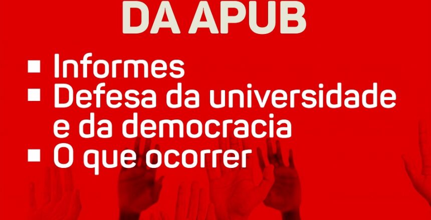 CARTAZ ASSEMBLEIA GERAL 15 DE OUTUBRO