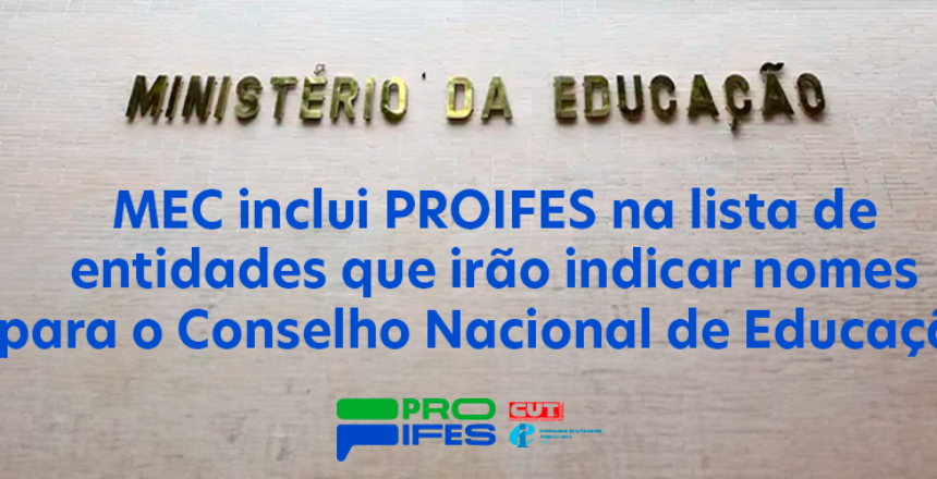 CNE indicação proifes