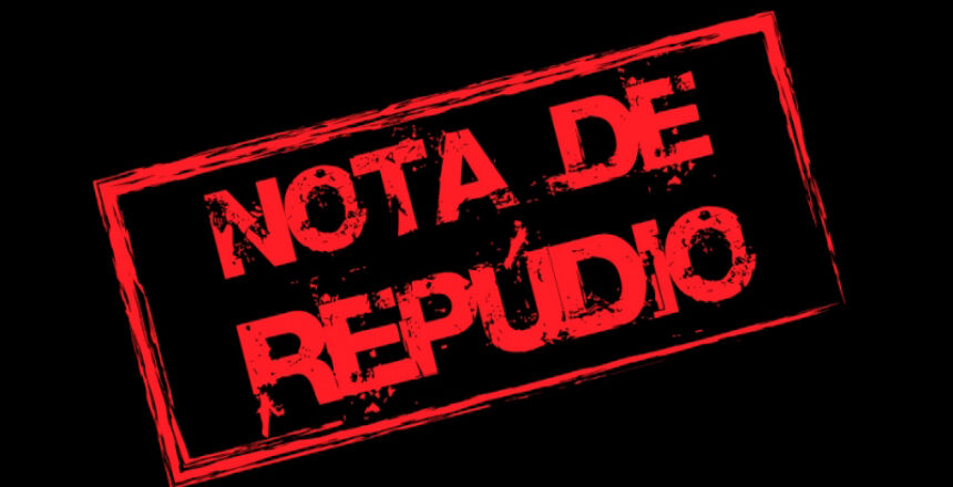 nota de repudio