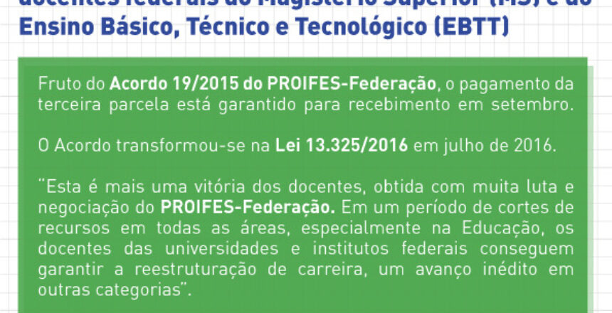 parcela carreira 2019