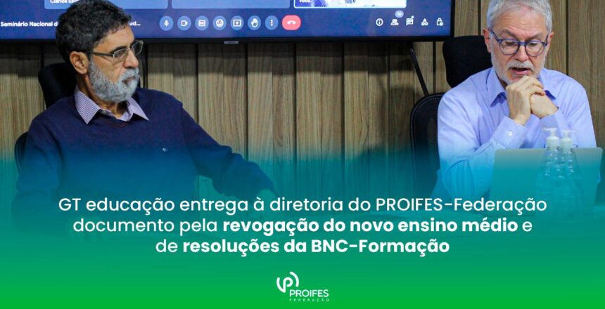 proifes revogação ensino médio