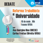 E-CARD DEBATE REFORMA TRABALHISTA E UNIVERSIDADE