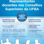 CARTAZ ELEICACOL CONSUNI 2018 2020