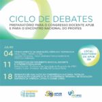 CARD CICLO DE DEBATES PARA O XIV ENCONTRO DO PROIFES 2018 final (1)
