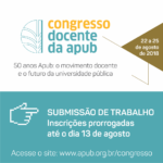 CARDS CONGRESSO PRORROGACAO PRAZO SUBMISSAO