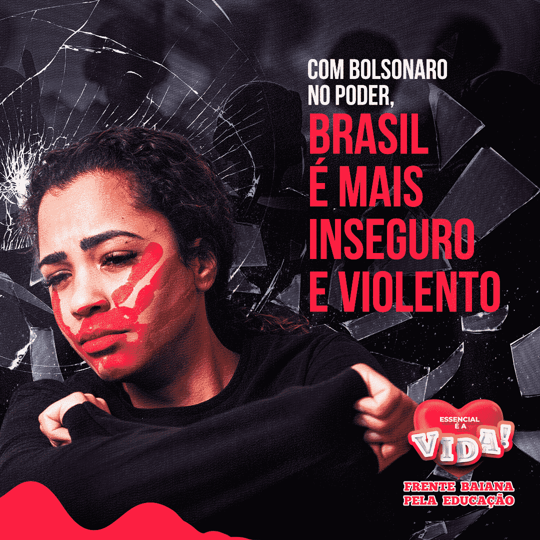 Com Bolsonaro no poder, Brasil é mais inseguro e violento